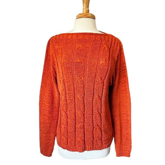 Norton Studio Sweaters Norton Studio Open Knit Crochet Sweater